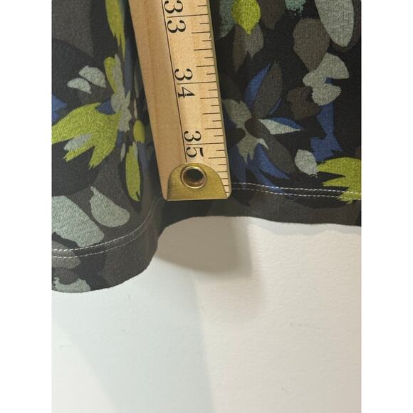 REI Active Dress Women S Green Blue Travel Athleisure Floral Outdoor Babydoll - Picture 5 of 9